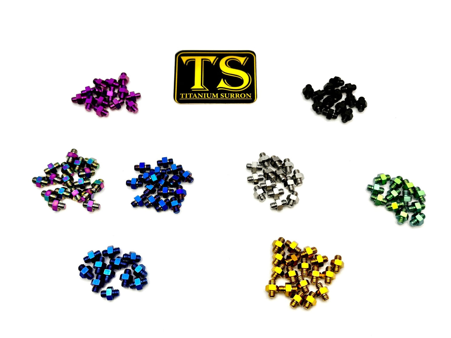 Titanium Grips for E-moto Pegs (24 pcs)