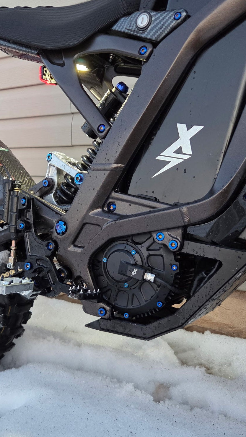 Surron lbx titanium bolt kit