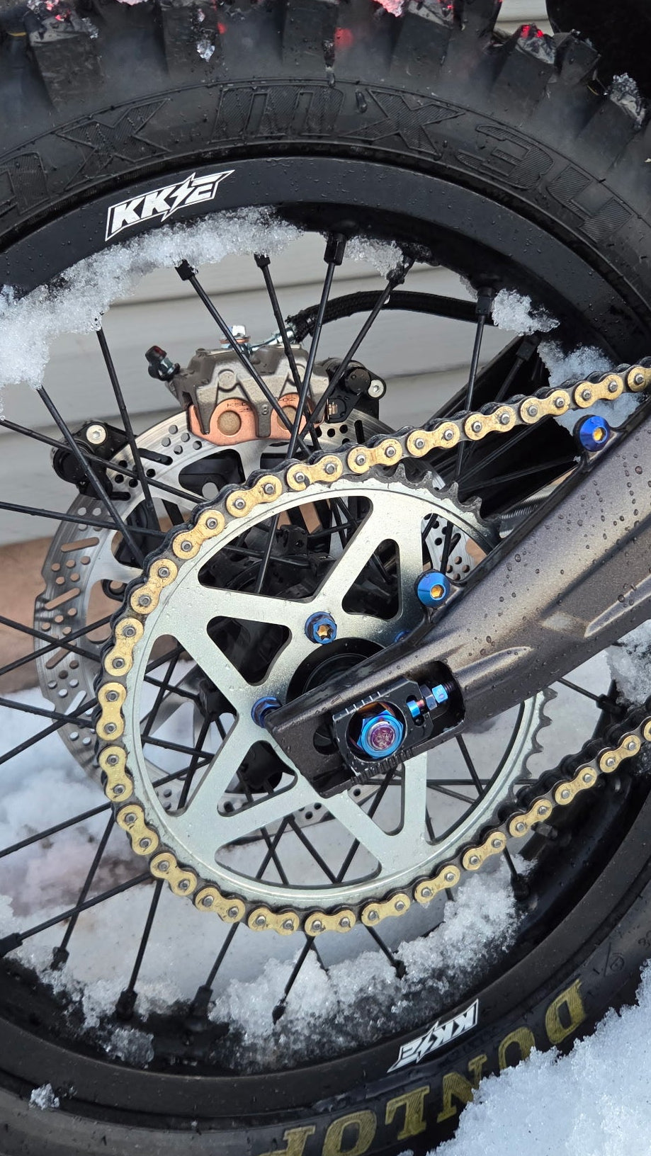 Surron lbx titanium bolt kit