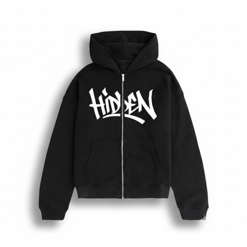 Hidden classic zip up