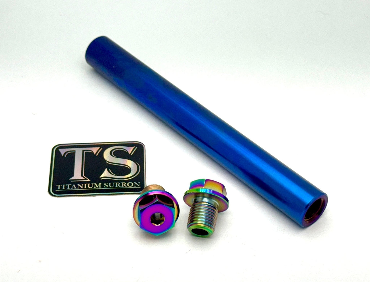 FastAce Fork Titanium Axle and Two Axle Bolts (3 Pieces)