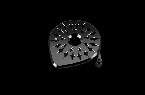 black "Star" Motor cover